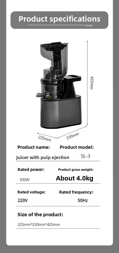 DailyJuice Pro – 2L Slow Juicer