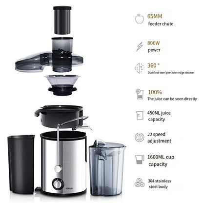DailyJuice 800W Electric Juicer